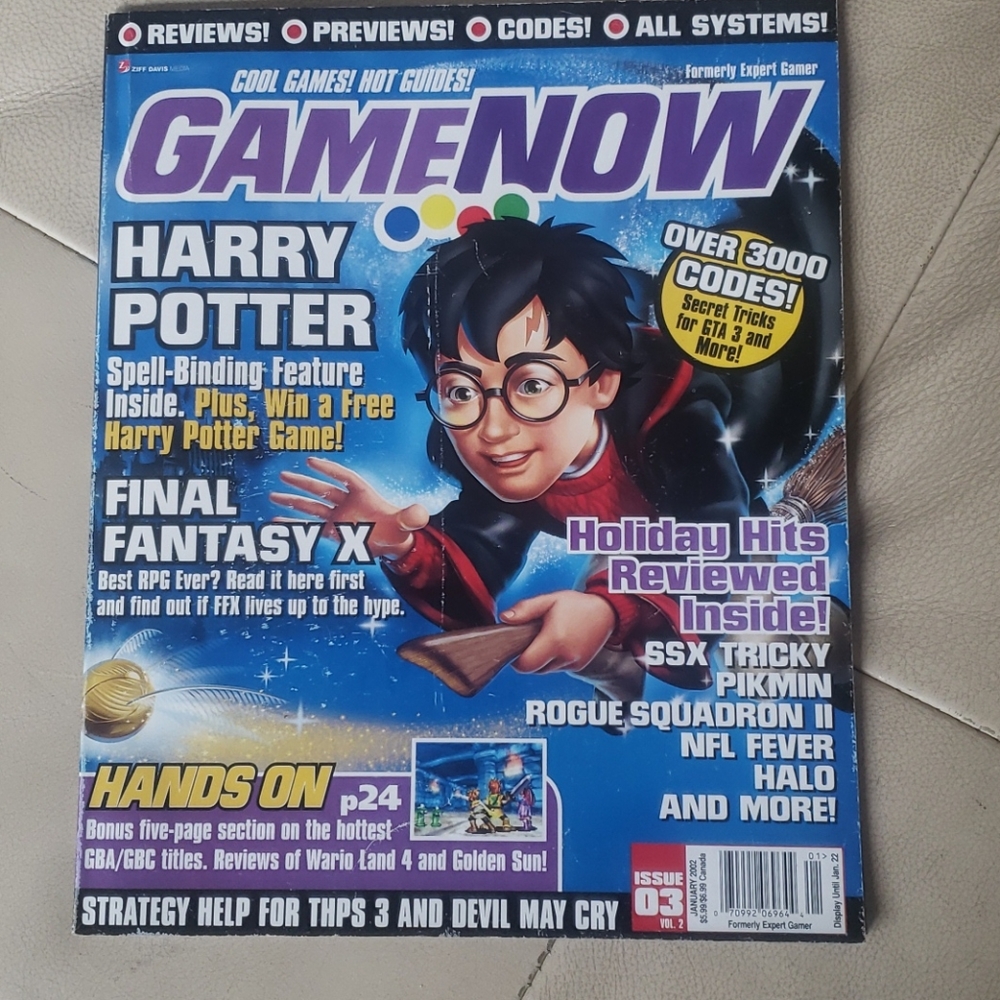 GAME NOW MAGAZINE JAN 2002